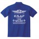 O.S. SPEED AIR FORCE POLO SHIRT ROYAL BLUE (S)