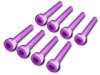 (DISCONTINUED) A7050T3 ALUMINUM ALLOY CAP BOLT M3X15 (PURPLE)