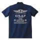 O.S. SPEED AIR FORCE POLO SHIRT NAVY (M)