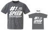 O.S.SPEED #1Dry T-Shirt Mix Gray (L)