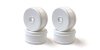 Hard Dish Wheel (4pcs/White/MP9 TKI4)