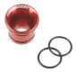 CARBURETTOR REDUCER 6MM (RED) OSSPEED 21