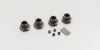 Wheel Hub (Gunmetal/4pcs)