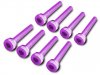 (DISCONTINUED) A7050T3 ALUMINUM ALLOY CAP BOLT M3X6 (PURPLE)